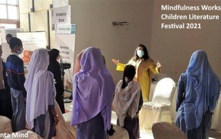 Mindfulness Training for School Kids at the Children Literature Festival