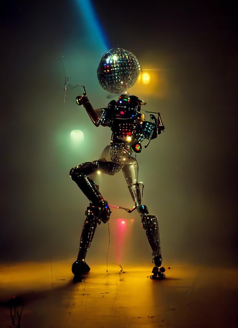 ROBOT DANCING AND ENTERTAINING IN FUTURE